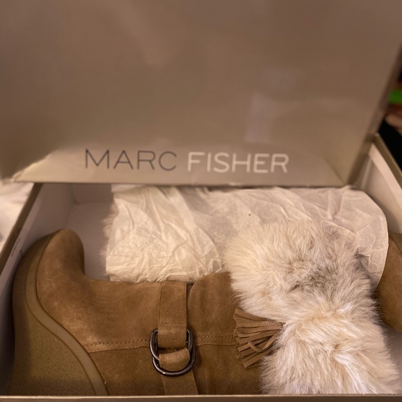 Marc Fisher wedge heel boots, sz.9 - Picture 6 of 6